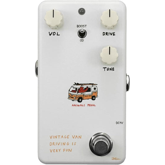 Animals Pedal Vintage Van Driving is Very Fun Overdrive Guitar Effector
