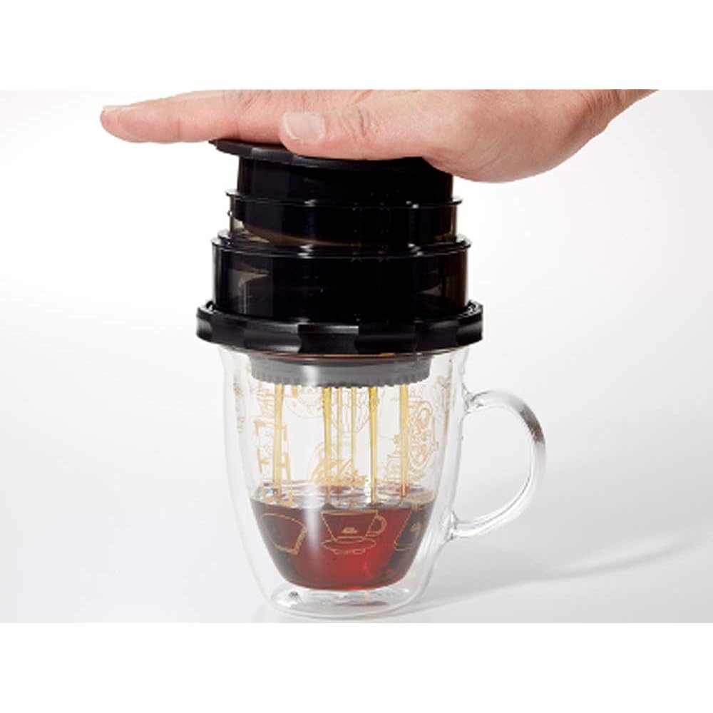 Kalita Coffee Press 220cc Outdoor KOMPACT Black #04130