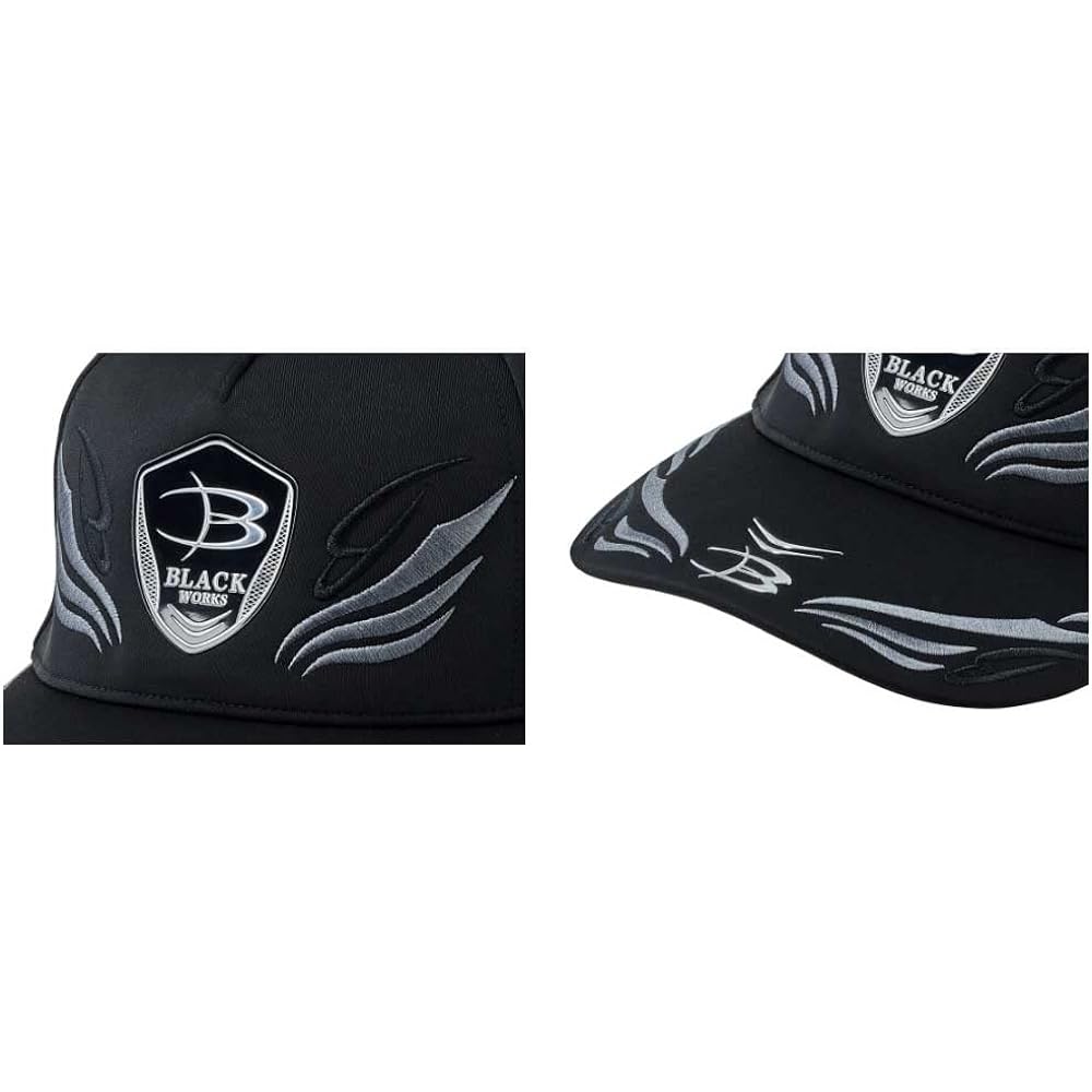 [Gamakatsu] Patch Cap (BLACK WORKS)