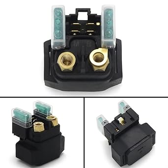 Motorcycle Starter Relay Motorcycle Starter Relay Solenoid Yamaha FJR1300 FZS1000 S Things to Do FZ1 FZ1S FZS 600 TDM900 VP 250 X City 4YR8194002 4YR8194001