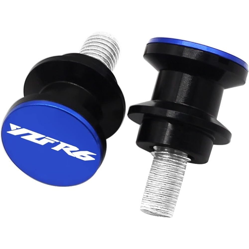 DOOREX Motorcycle CNC 6mm Swingarm Spool Slider Swingarm Stand Screw Accessories Yamaha YZF-R6 YZFR6 YZF R6 R6 1999-2019 2018 Swingarm Slider Spool (Size : R6 Gold)