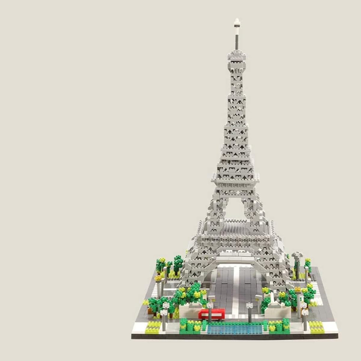 ENHANA Building Blocks Architecture Eiffel Tower Micro Mini Blocks Set World Famous Architecture Model 3D Puzzle Toy Gift for Kids and Adults 3585 Pieces