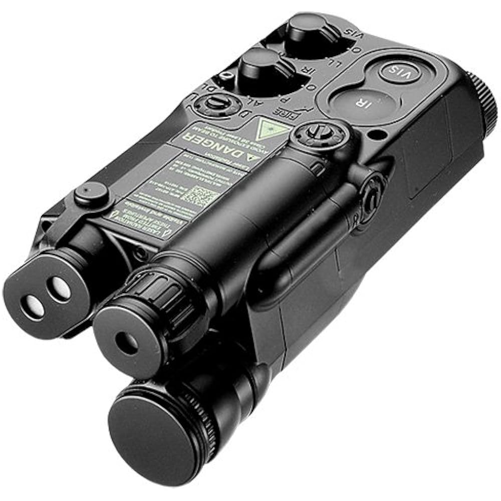 Tokyo Marui No.156 AN/PEQ-16 Battery Case Black & No.153 NiMH Mini S Battery [Set Purchase]