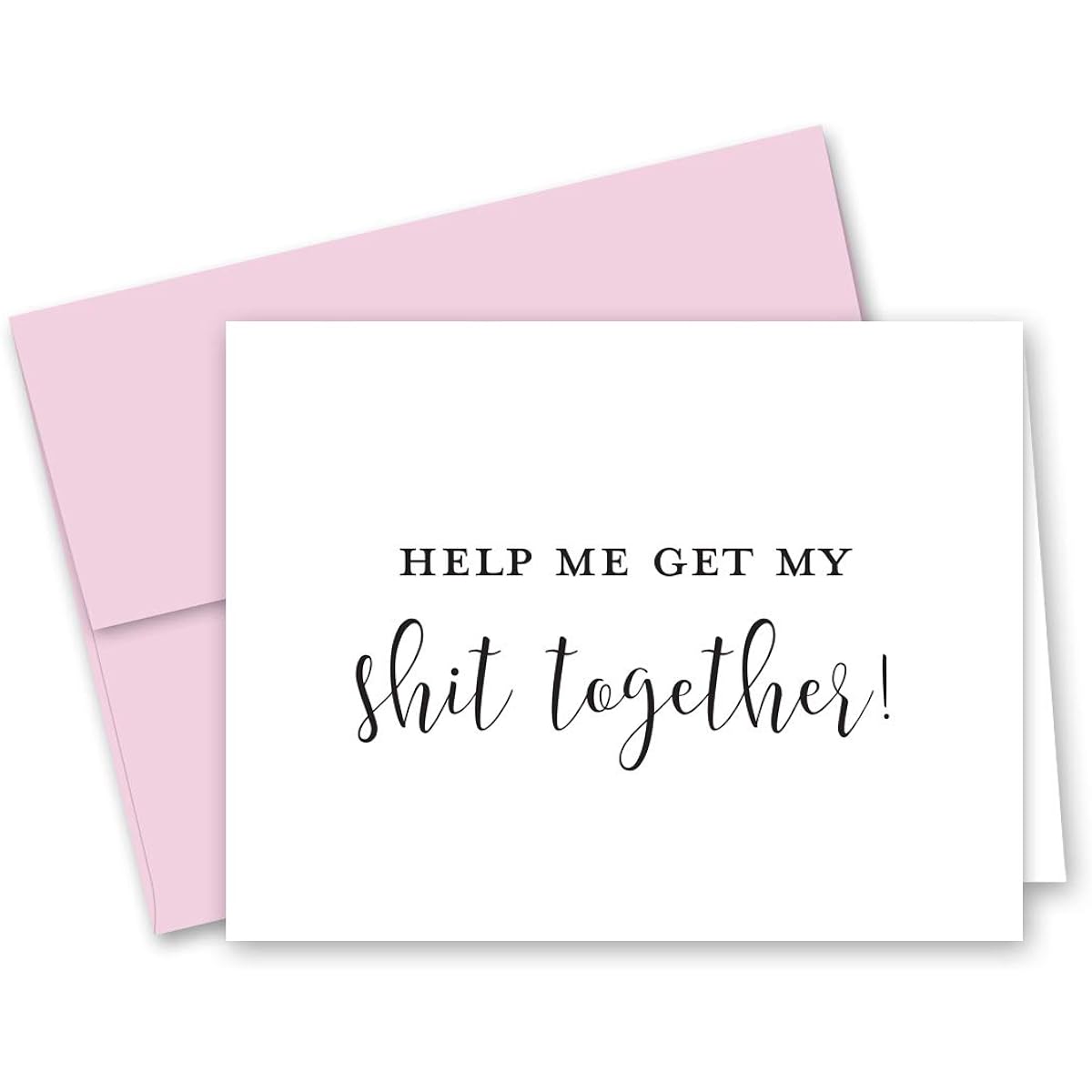 Help Me Get My Shit Together Bridesmaid Proposal Cards - 8 Will You Be My Bridesmaid Cards and 2 Maid of Honor Cards