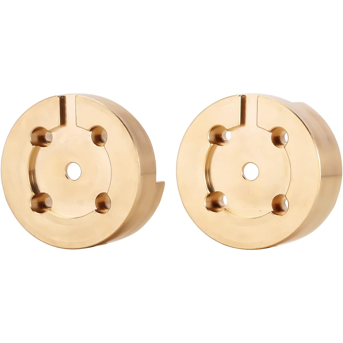HOTSTORM Brass Front Axle Outer Cover for Axial UTB18 1/18 RC Crawler Upgrade Parts 65g/pc