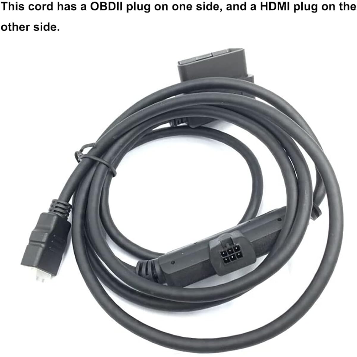 MOCW Interface Cable OBDII HDMI Plug Monitor for Edge CS2 CTS2 CTS3 H00008000 Replacement