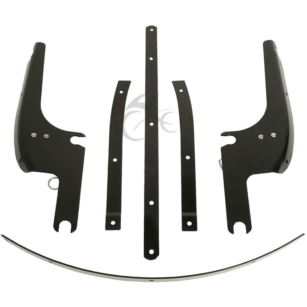 XFMT Windshield Screen Bracket Mount Kit Compatible with Harley Touring Road King FLHR 1994-2023