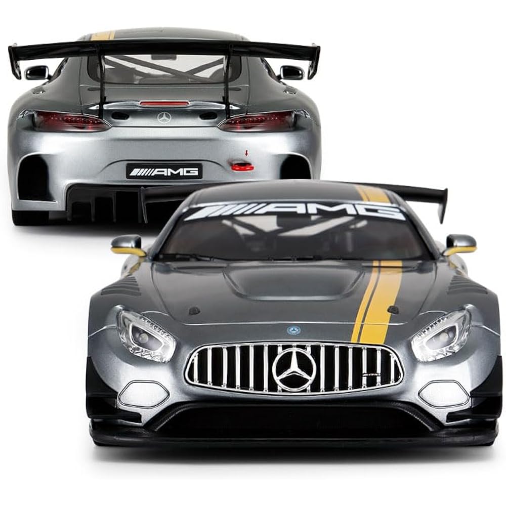 DOYUSHA 2.4GHz 1/14 Mercedes AMG GT3 Performance Gray Electric Radio Control No.74100GLAY