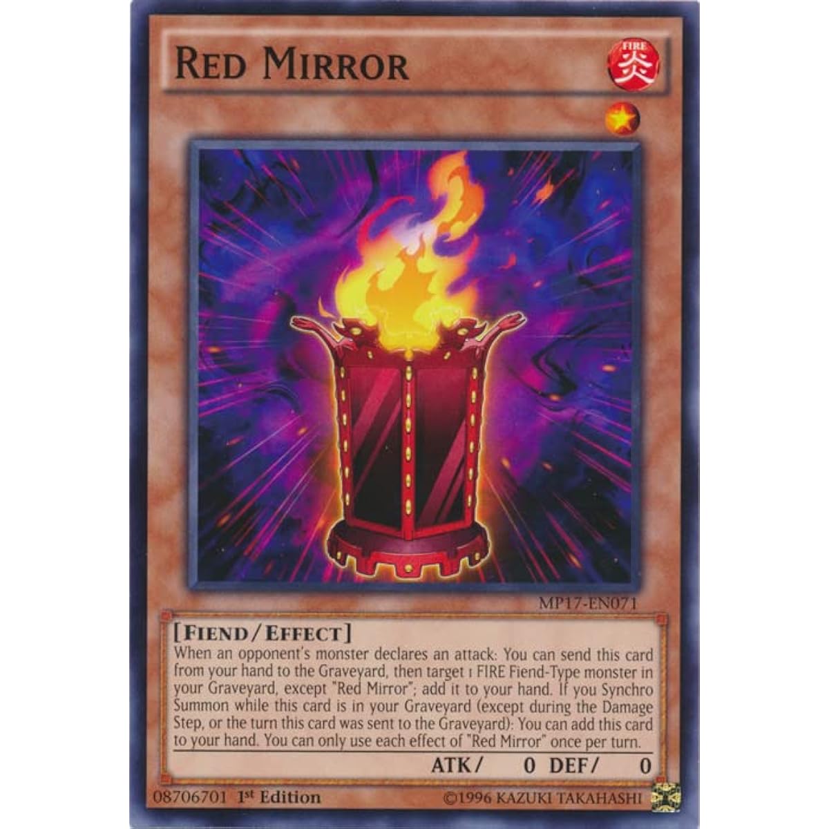 Red Mirror - MP17-EN071 - Common - First Edition