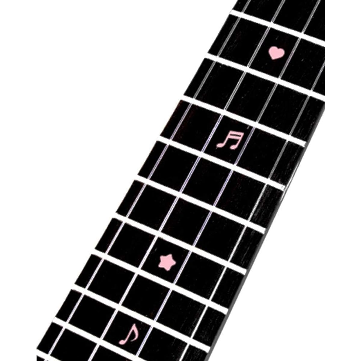 Classical Guitar 23 Inch 4 String Hawaiian Ukulele with Bag Sound Source Deer Pattern Cute Girl Student Easy to Learn and Play (Color: As shown, Size: 23 Inch)