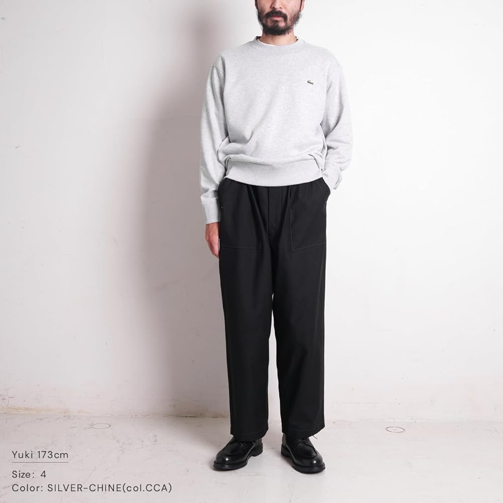 [Lacoste] Sweat [Official] Premium Sweat Crew Neck Men's SH6913-99