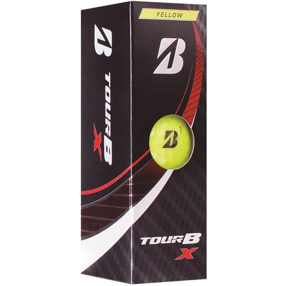 BRIDGESTONE Golf 1 Dozen (12 Balls) Officially Licensed Balls 22TOUR B X Yellow