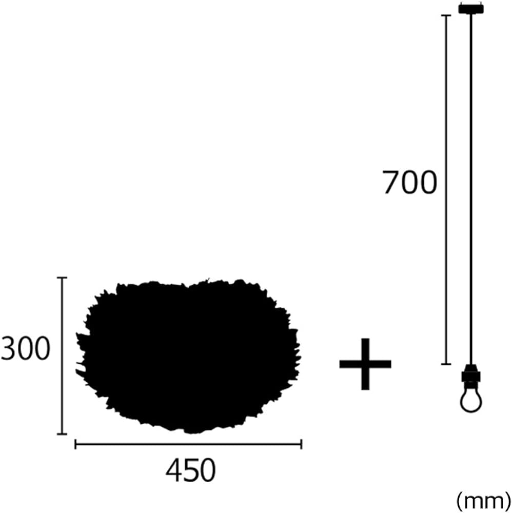 1 light pendant light (bulb sold separately, socket included) Eos light gray (1 light/white cord) Gray 03009-WH VITA COPENHAGEN 03009-WH