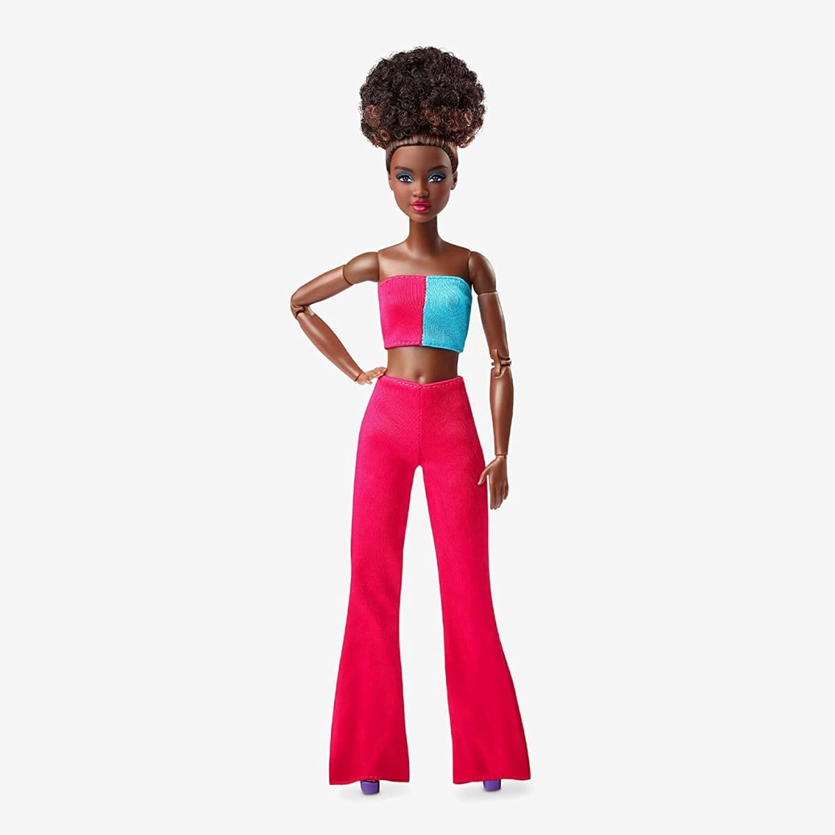 Barbie Signature Looks African Afro Hair Style Doll Natural Black Hair Barbie Looks doll Natural Black Hair #14 [Parallel Import]