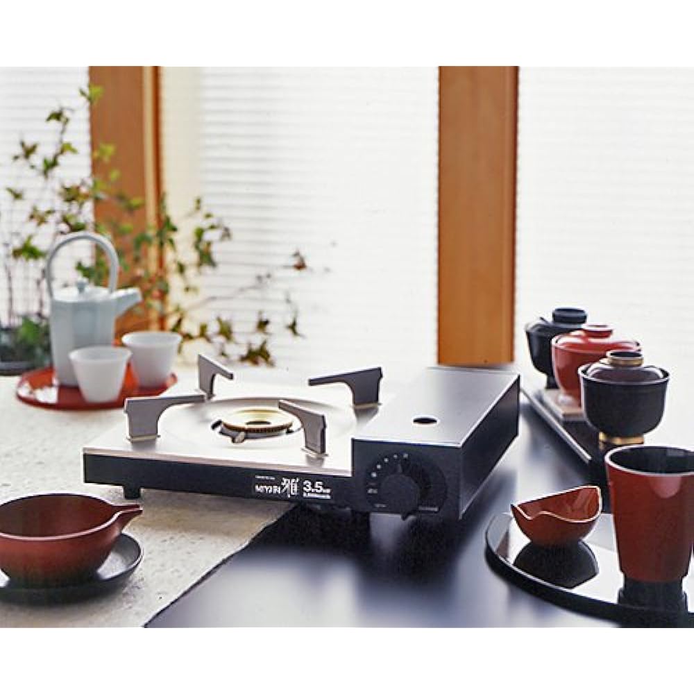 Iwatani Cassette Fu Miyabi (MIYABI) [Japanese style thin stove] CB-WA-35