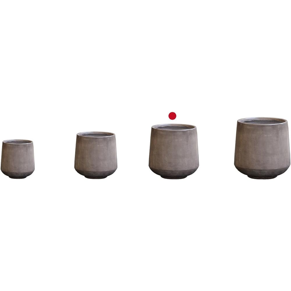 TERRA-MENT DropRound44 Dark Gray 910-246-811