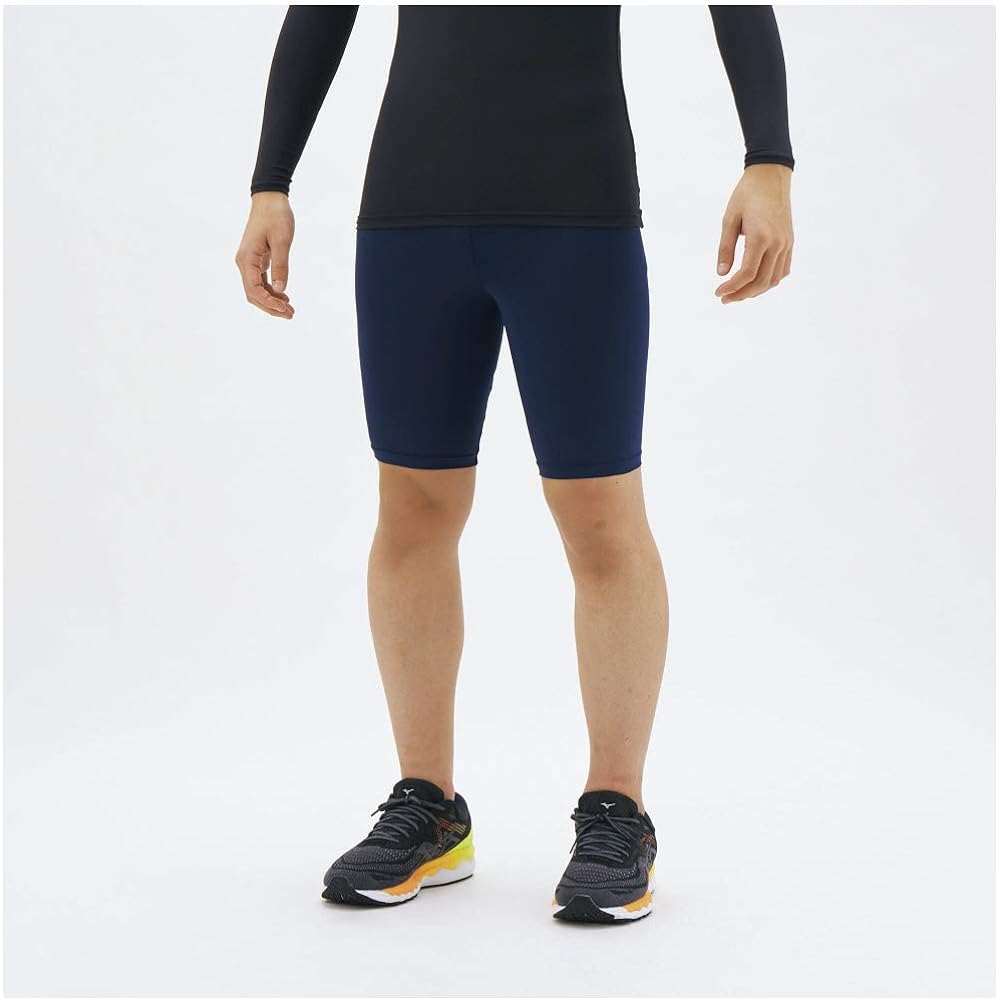 [Mizuno] Training Wear Biogear Tights Half Compression Wear Sweat Absorbent Quick Drying 32MB1151 Men's