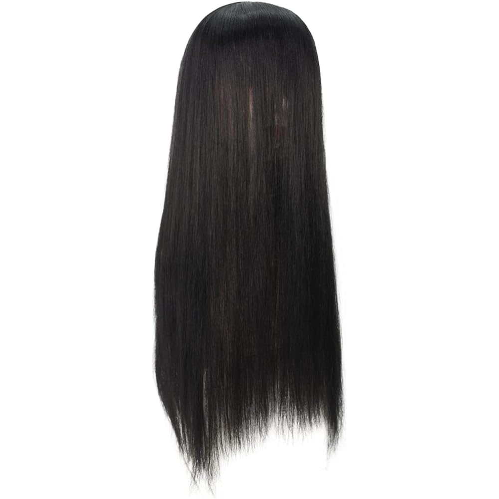 Wigs2you Costume Wig H-5451 Long Straight Black Full Wig Cosplay Wig Crossdressing Men's Dressing Twin Coordination Party Wig Standard M Size