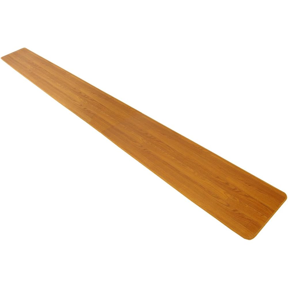 Woodgrain style long mat that can be wiped quickly 80x240 OK