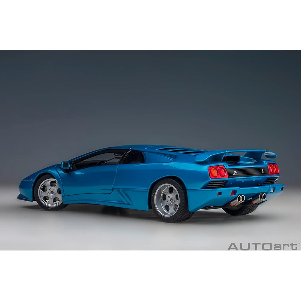 AUTOart 1/18 Lamborghini Diablo SE30 BLU SIRENA/Metallic Blue Finished Product One Size 79156