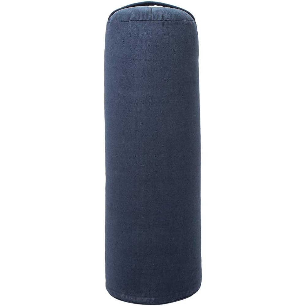 [Manduka] Manduka Yoga Cushion Round Bolster ENLIGHT Round Bolster Midnight Midnight 43301A030 Auxiliary Yoga Stretch [Parallel Import]