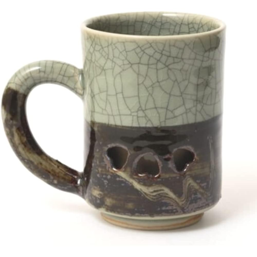 Ohori Soma Ware Matsunaga Kiln Double Mug 60th Birthday Celebration Gift Present Tea Cup Mug Coffee Cup Stylish Double Thermal