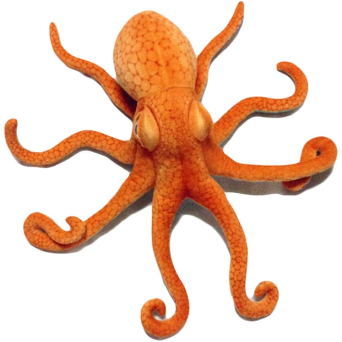 Octopus Plush Toy 50cm 80cm Doll Interior Real Octopus Toy Children's Room Birthday Present Surprise Car Supplies Car Supplies Security (80cm Size)