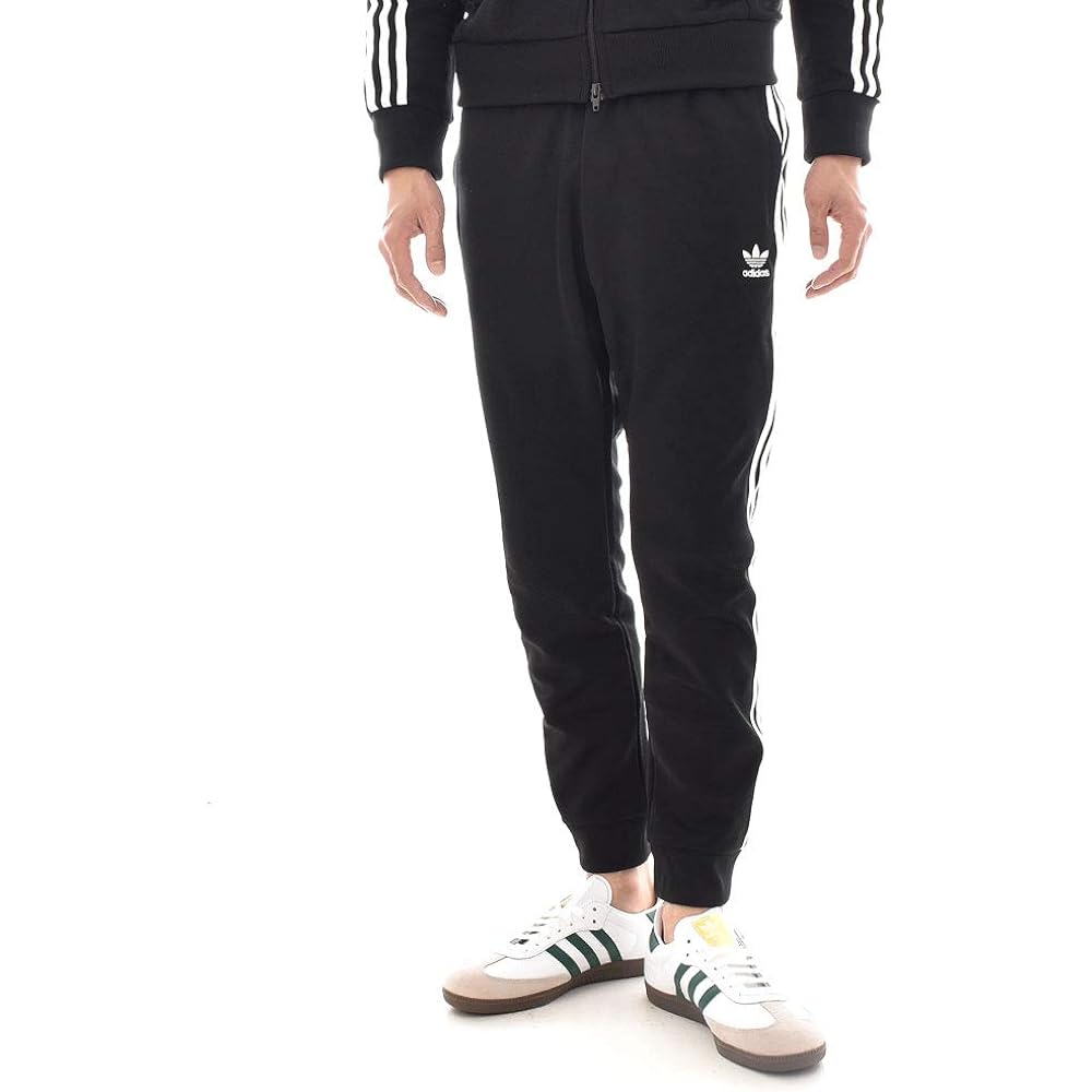 (Adidas) adidas Jersey Pants Men's Superstar Track Jersey Pants Originals Black/White