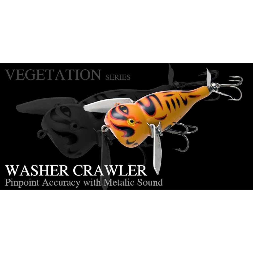 Nories Noisy Washer Crawler 83mm 30g #622 JP Black