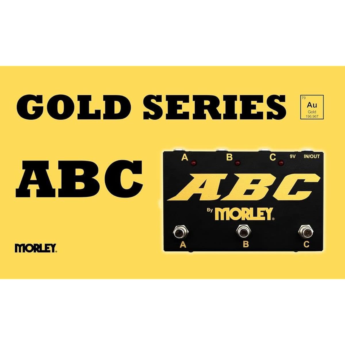 MORLEY ABY Gold (ABY-G) Selector Switch [Domestic Genuine Product] Black