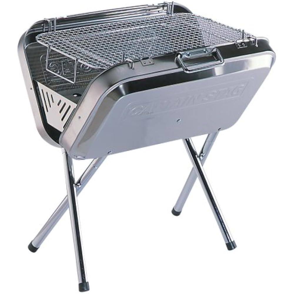 Captain Stag Flag Stainless Steel V-Type Barbecue Stove M-6490