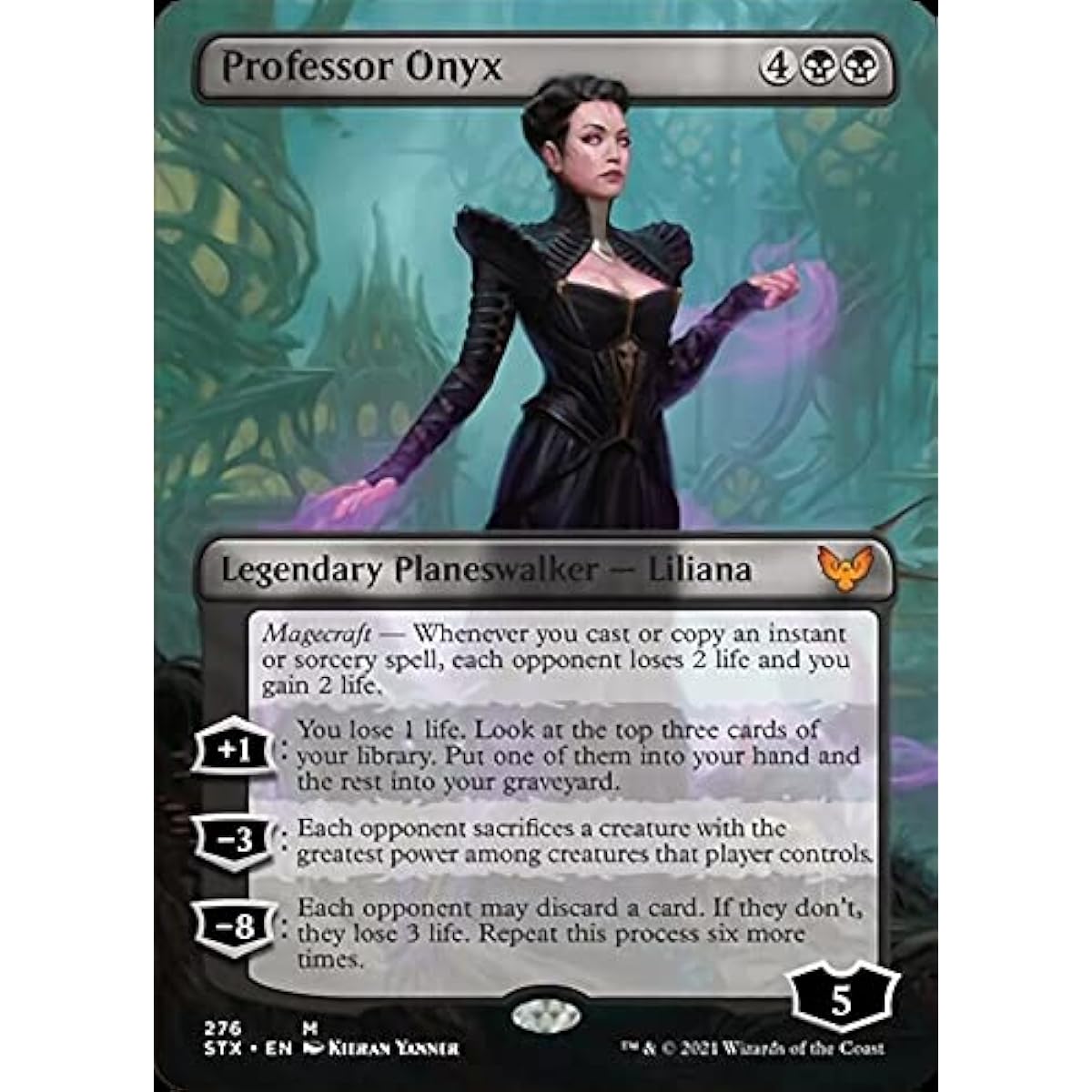 Magic: The Gathering - Professor Onyx (276) - Borderless - Strixhaven:Mages School