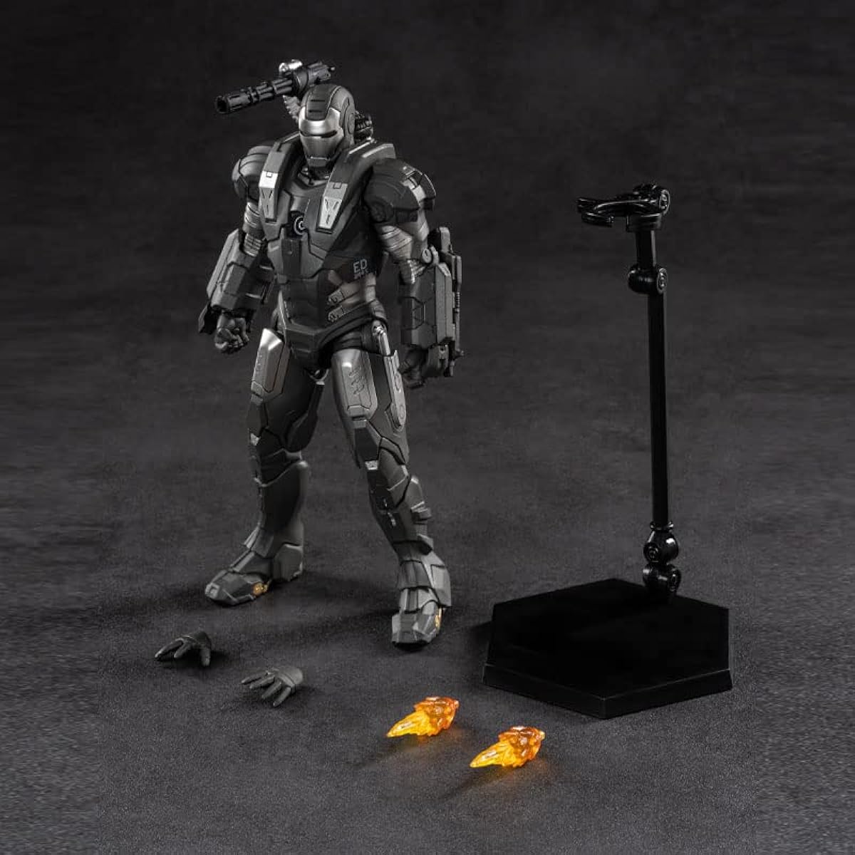 4KIDS.HOME ZDTOYS 10th Anniversary 7-Inch Deluxe Collector's War Machine Action Figure (War Machine MK1)