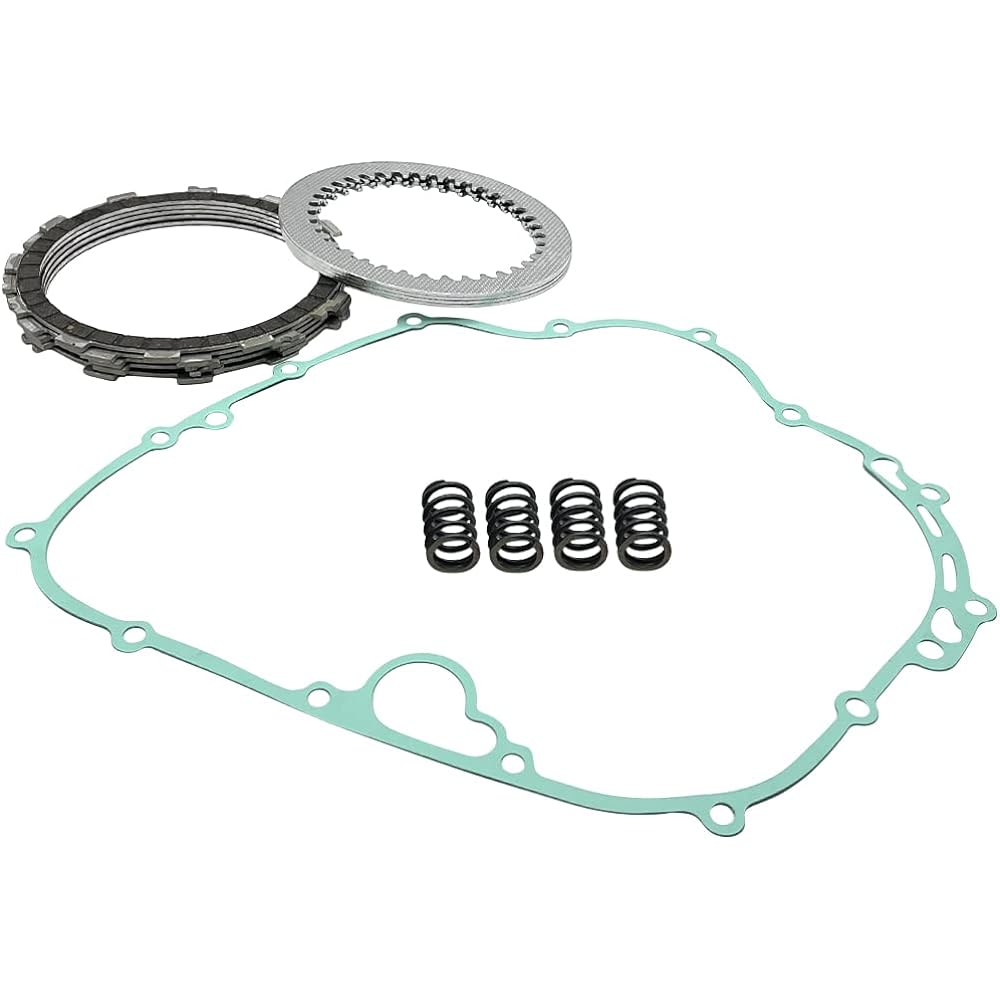 JINFANNIBI Clutch Kit Complete Kit Heavy Duty Spring and Gasket for Kawasaki Bayou 300 KLF300 1986-2005 Lakota 300 KEF300 1995-2003