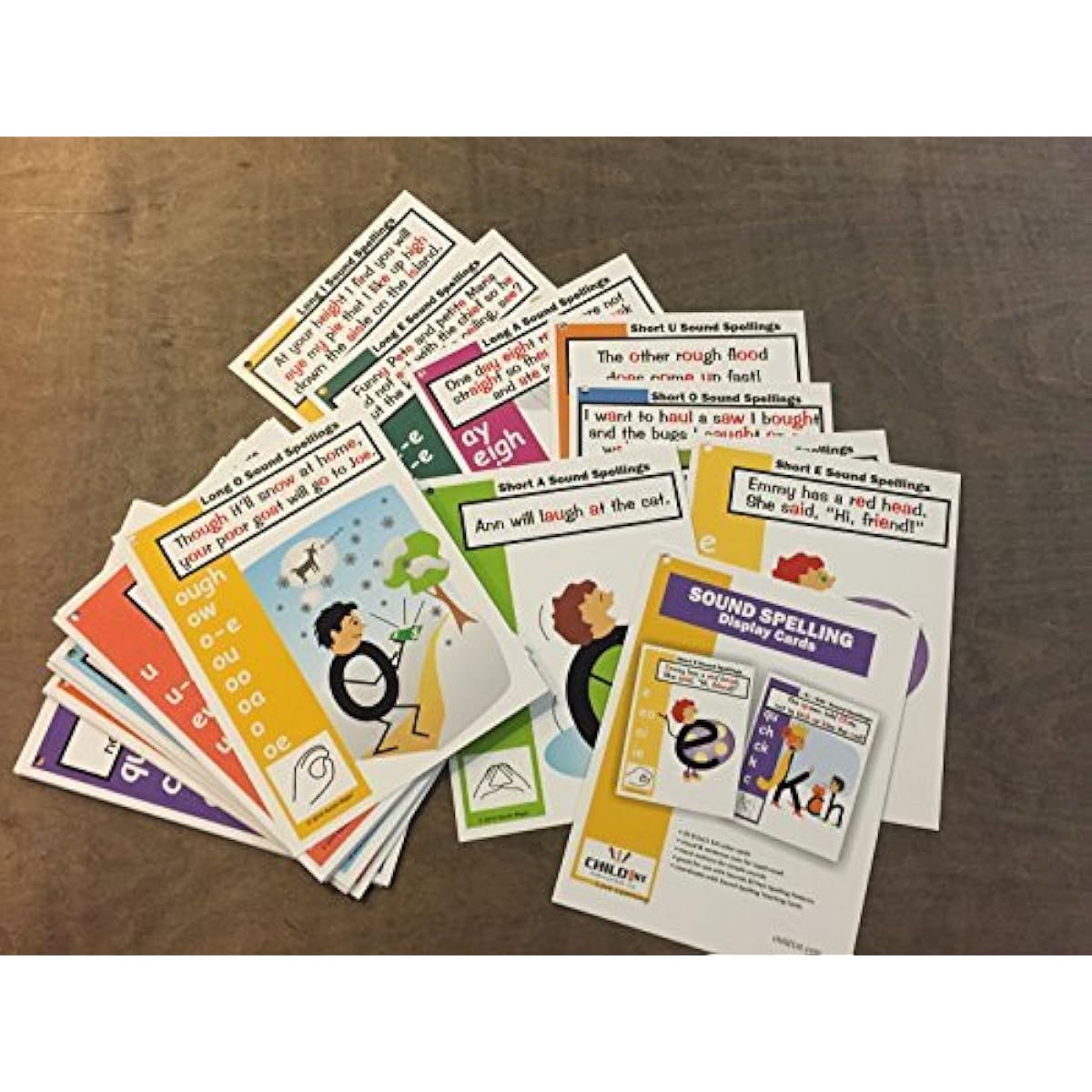 [Child1st] Child1st Publications Sound Spelling Display Cards SSDC [Parallel Import]