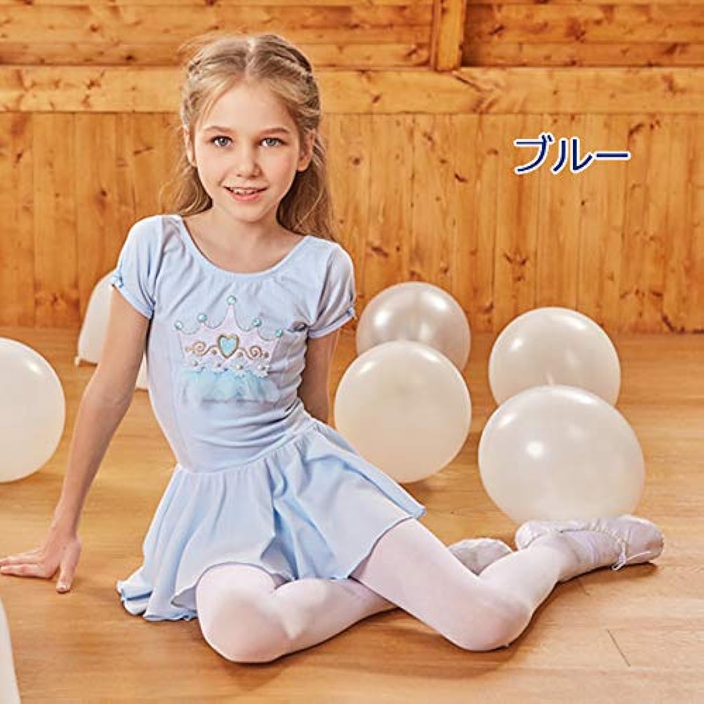 Manana ma15 Silkily Manana Leotard Ballet Children's Skirt Dress Lace Snap Costume Kids Junior Girls