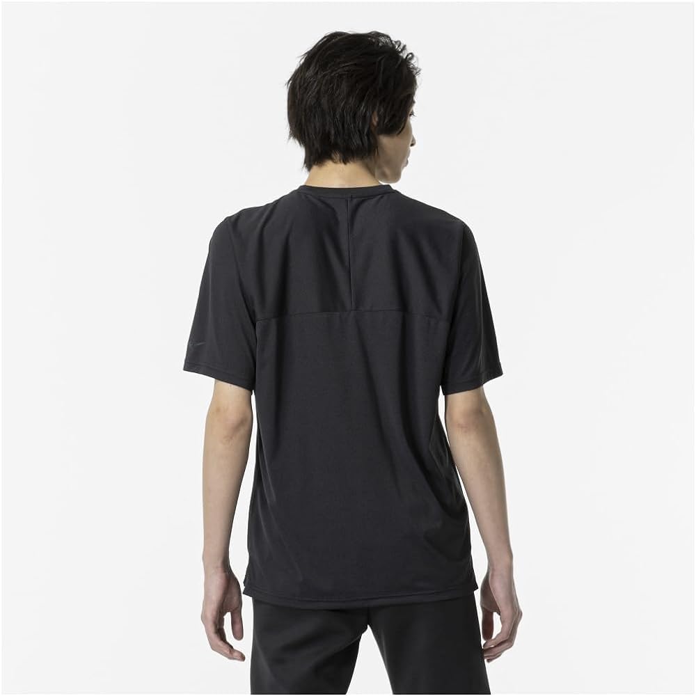 Mizuno 32MAA510 Men's Training Wear, Dry Short Sleeve T-Shirt, Sweat Absorbent, Quick Drying
