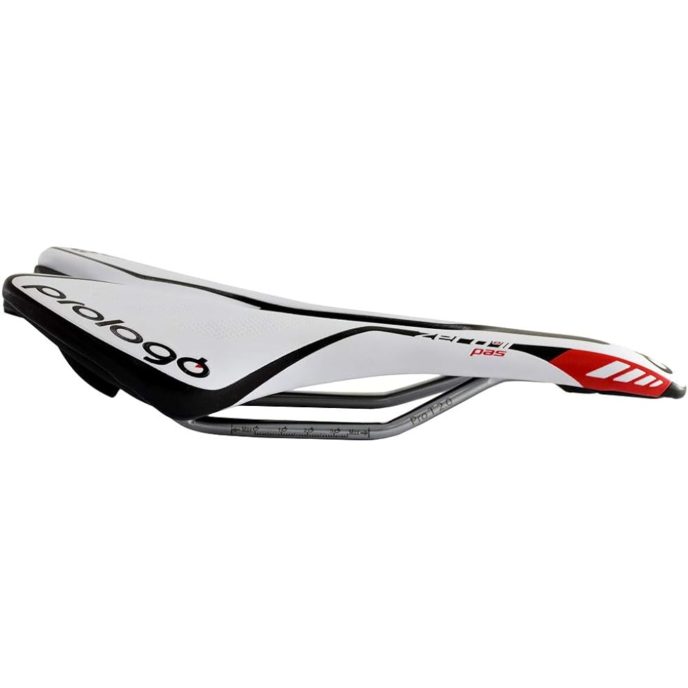 Prologo PROLOGO ZERO II Pas T2.0 Rail Road MTB Saddle, White x Black, PR2024