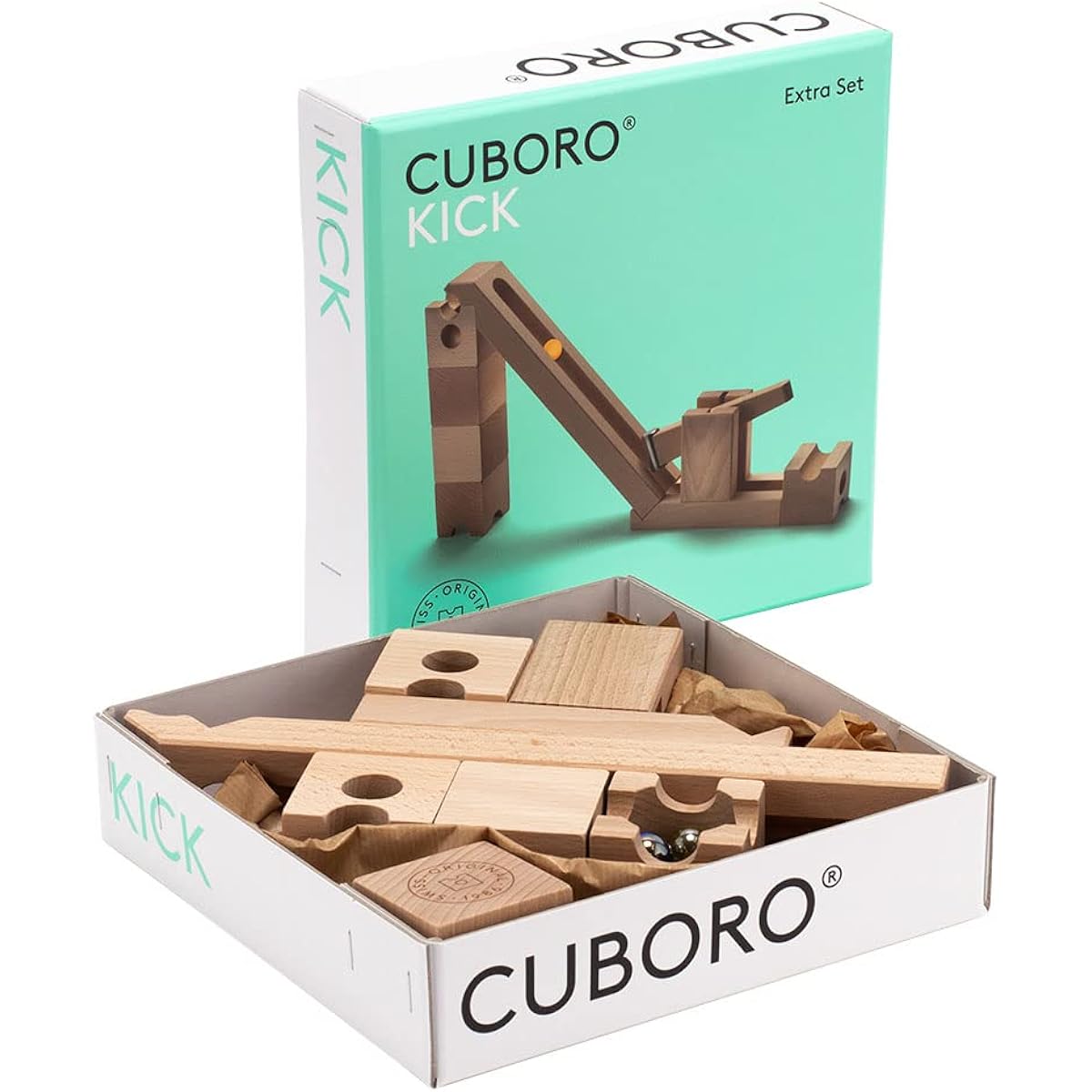 [CUBORO] KICK 213 Ball Tower Kids Wooden Toy Building Blocks Cubes Cubes Cubes Cubes Blocks Educational Toys Gifts [Parallel Import]