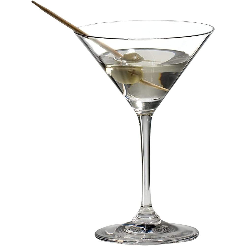 Riedel [Genuine Product] RIEDEL Riedel Crystal Cocktail Glass Pair Set Vinom Martini 130ml 6416/77