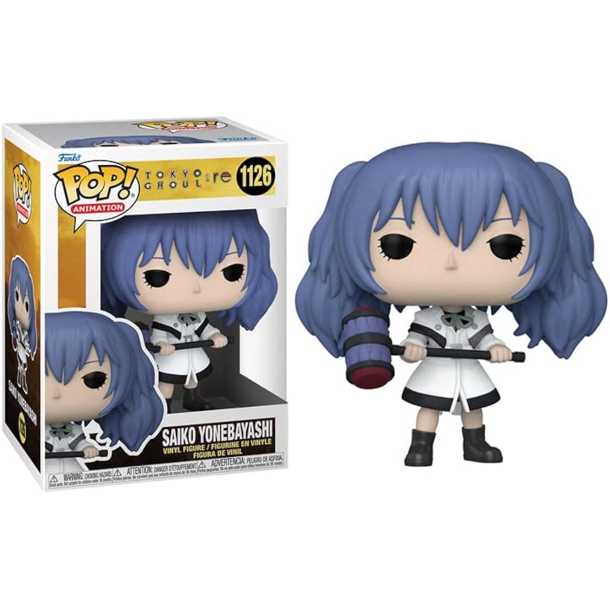 POP Tokyo Ghoul Ayako Yonebayashi Funko POP! Vinyl Figure (Includes Compatible Box Pop Protector Case), Multicolor 3.75"