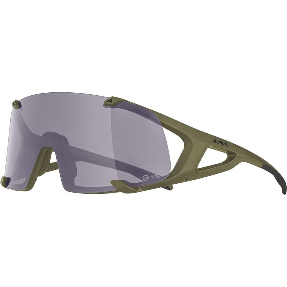 [Alpina] Sports Sunglasses Dimmable High Contrast Anti-Fog Q-LITE V One Size