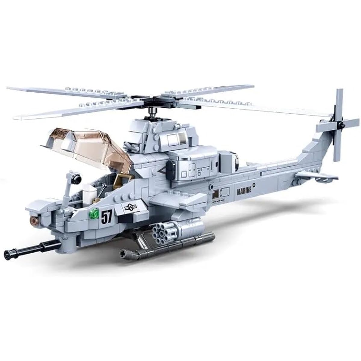 General Jim's AH-1Z Viper Attack Helicopter Building Block Set