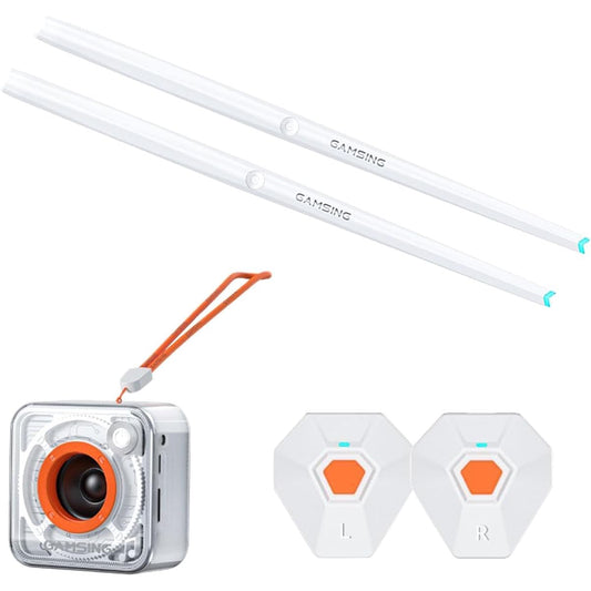 Gazechimp Portable Electronic Drumstick Kit for Kids, Great for Music Lovers, Speakers, 2 Pedals