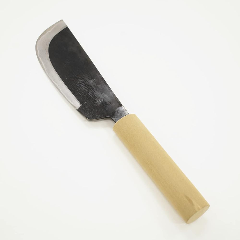 Geely Handmade Harvest Knife AG Thin Blade Lightweight Wooden Handle Made in Japan Iron Steel Cabbage Lettuce Chinese Cabbage Broccoli Bok Choy etc.