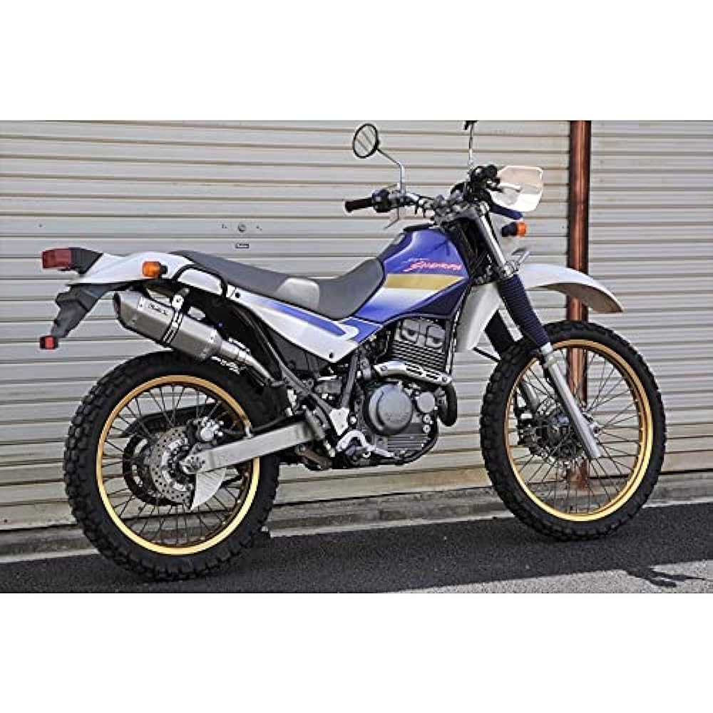 SECRET SPEED Kawasaki Super Sherpa Bike Muffler Solid Motard Deformed Slip-on SUS Stainless Steel Muffler SUPER SHERPA ss-201-s06