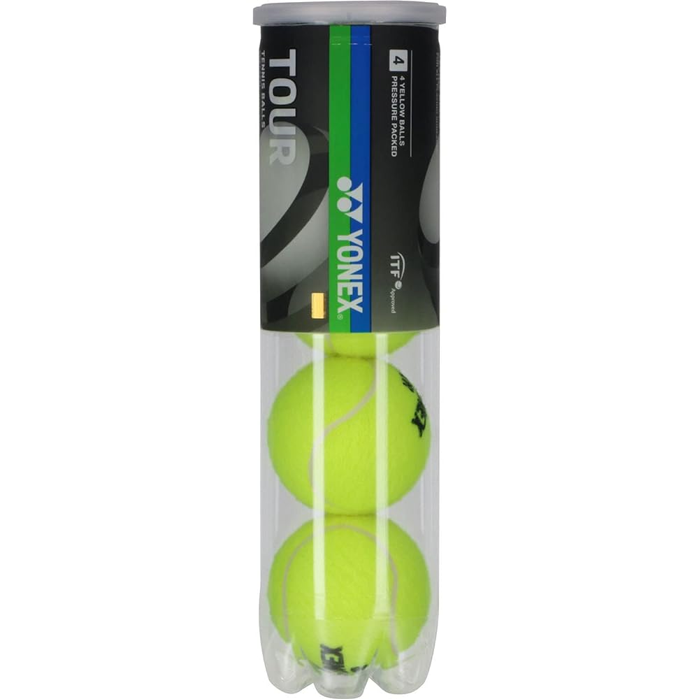 YONEX Hard Tennis Ball TOUR 4 balls 1 can/3 cans/6 cans/15 cans TB-TUR4