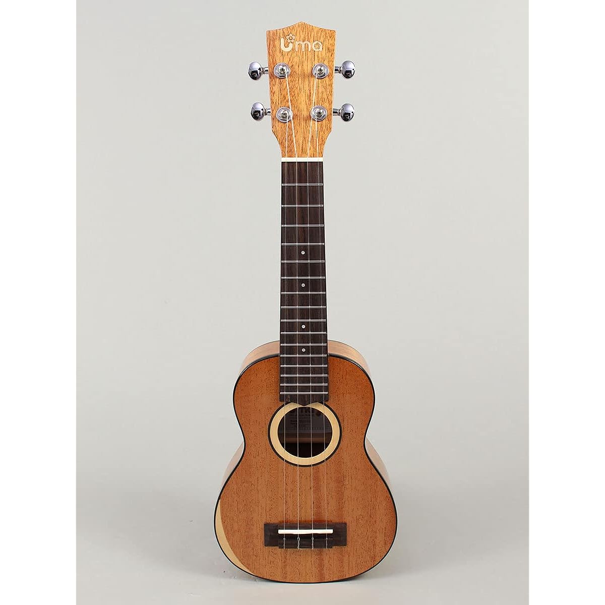 Uma Ukulele MOON-SS Soprano Ukulele [Top single plate model] Uma Ukulele