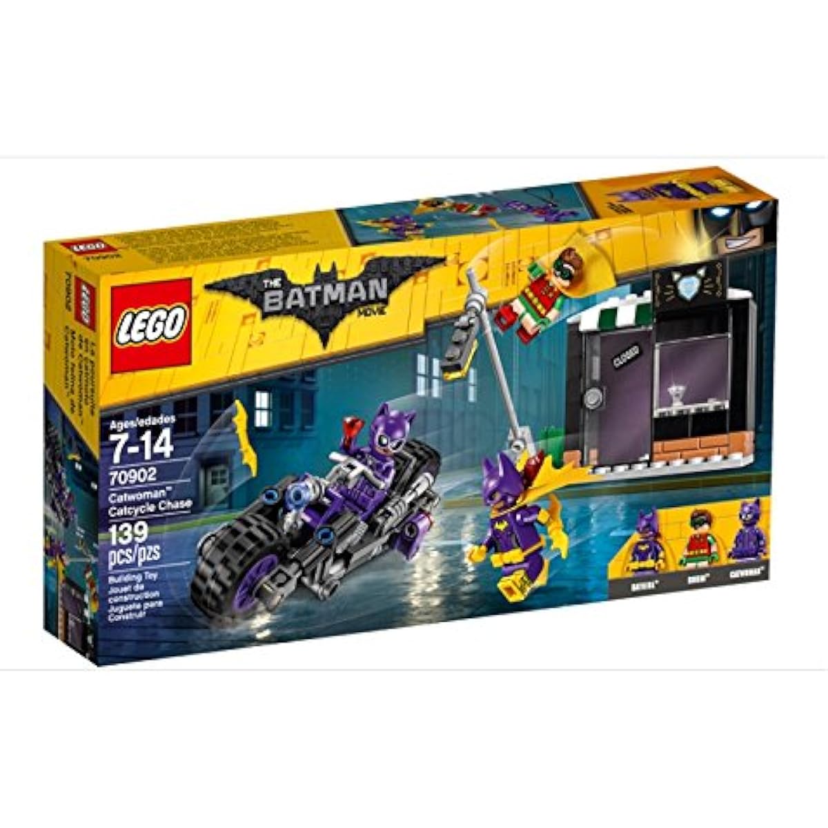 Lego The Batman Movie 70902 Lego Batman Movie Catwoman's Catcycle Pursuit (Parallel Import)