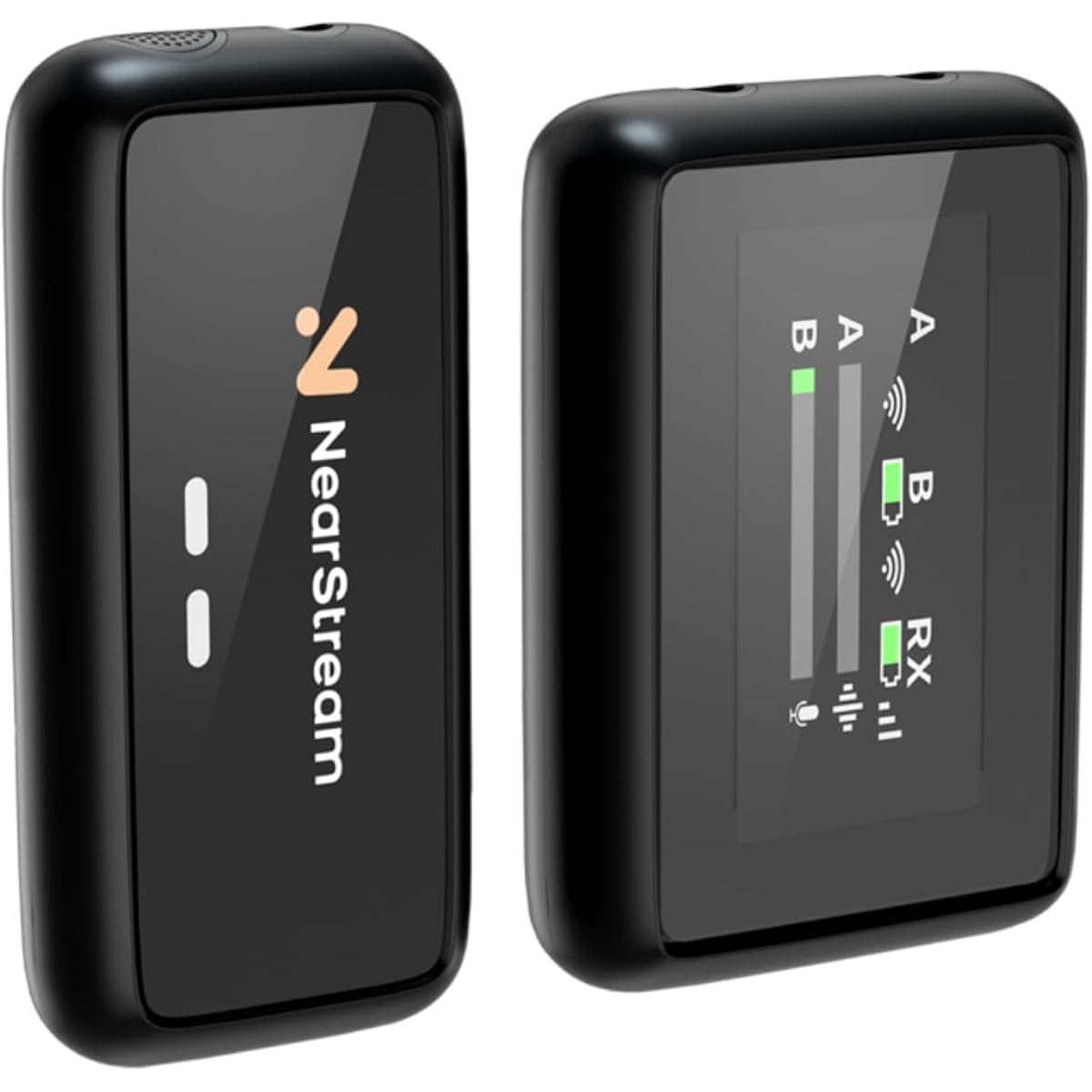 ess Transmission, 2.4GHz Wireless, Up to 7 Hours of Use, Certified for Technical Standards, External Pin/Clip Microphone, Noise Cancelling, 1 Transmitter + 1 Receiver, Stable, Camera/PC/Smartphone, For Interviews/Vlogs/Broadcasting, TikTok/YouTube AWM20D